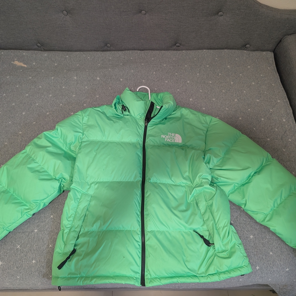 The North Face Green Puffer Jacket